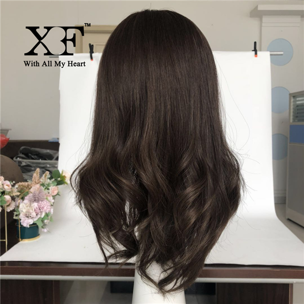 Wholesale 100% Unprocessed Natural Color Human Hair Toppers  - 副本