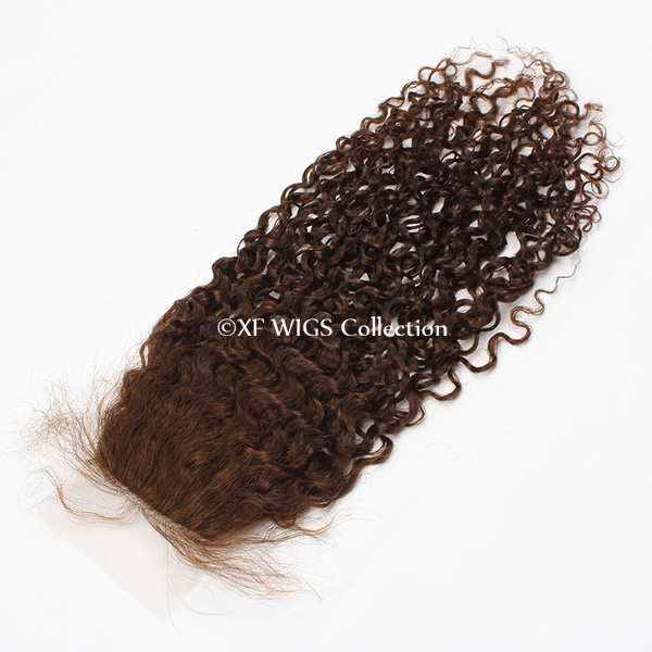 Wholesale lace closure hair density 130%, Peruvian wave hair closure