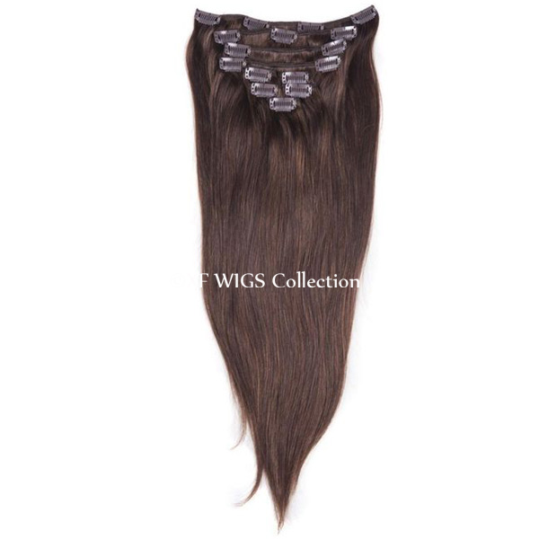 Top Quality 120g / 160g / 220g / 260g cheap 100% human hair clip in hair extension