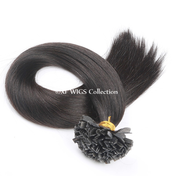 China Supplier Wholesale Top Quality 100% Cuticles v tip virgin remy hair extensions