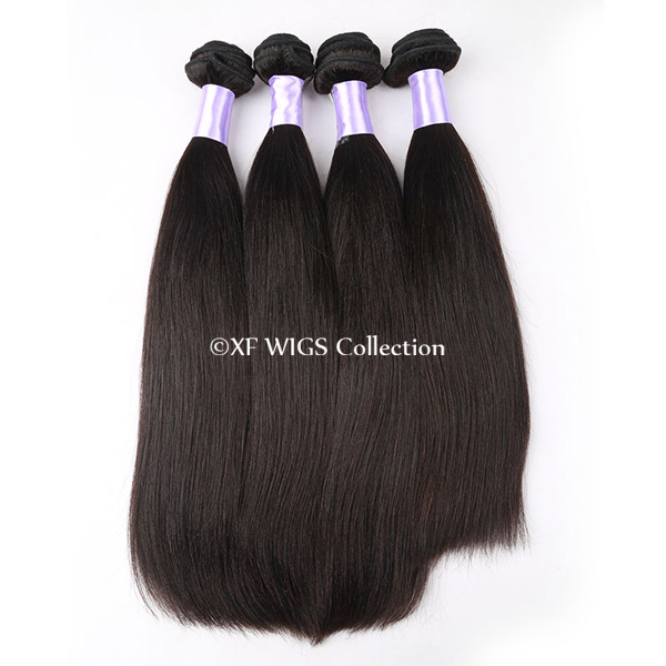 Top grade thick ends 100% virgin human hair weaving