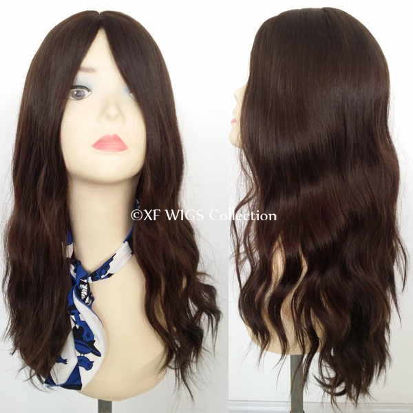 Fast delivery 100% human brazilian hair body wavy Kosher sheitel with wholesale price