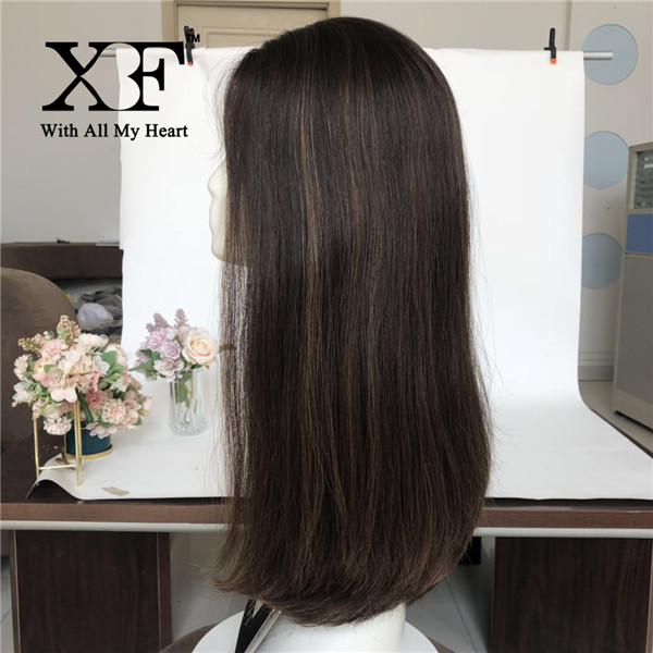 20inches unprocessed European human hair  swiss lace