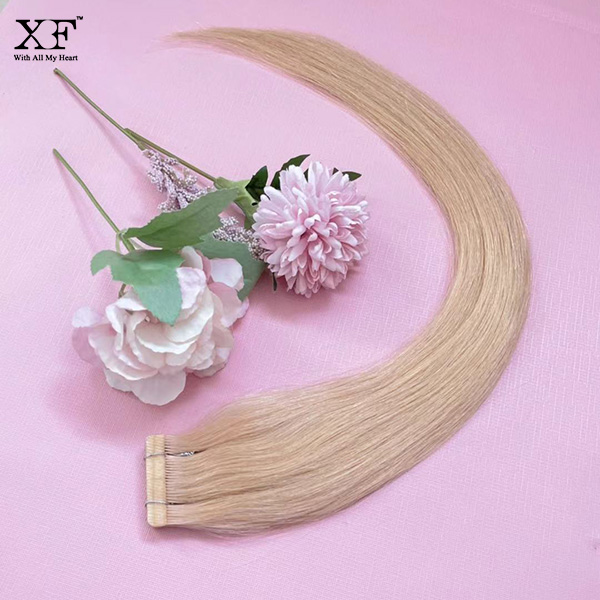 Light Stunning Straight 100% human hair Tape Hair Extensions