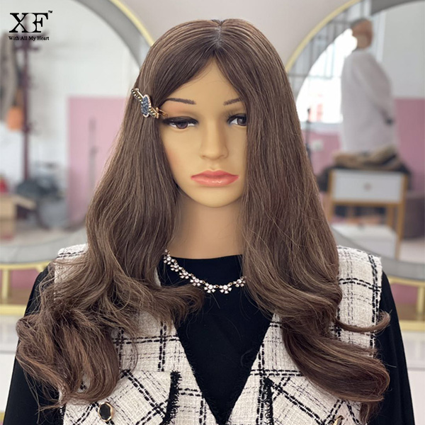  XF WIGS Stunning Skin Top European Hair Kosher Sheitels