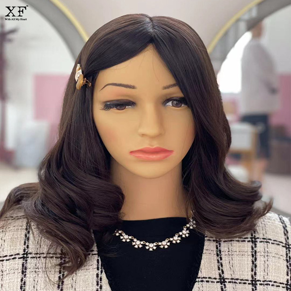  XF WIGS Skin Top European Hair Kosher Sheitels With Silk Base 