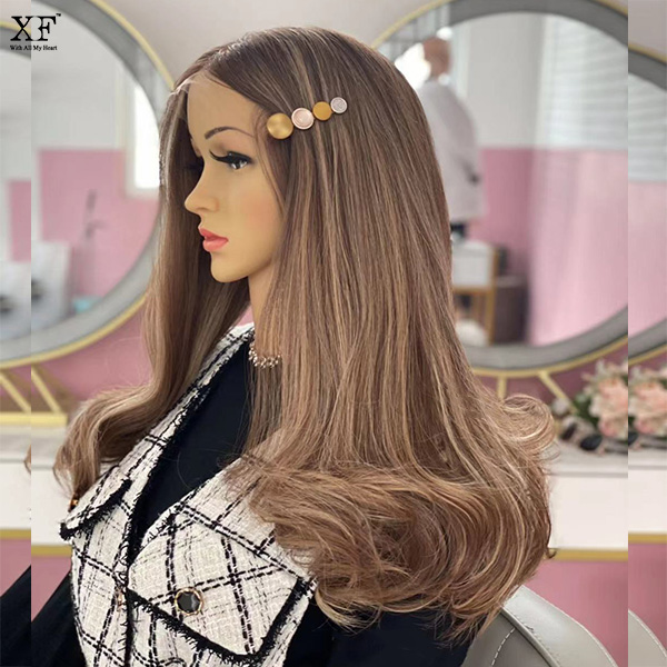 Swiss lace high quality 100% unprocessed virgin hair  lace top wigs