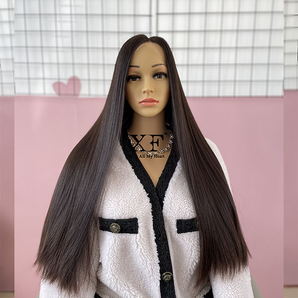 Natural color Swiss lace high quality 100% unprocessed virgin hair  lace top wigs kosher wigs - 副本 - 副本